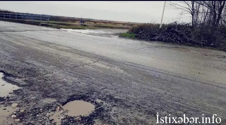 DİQQƏT! Sürücüləri bu yolda xoş olmayan surpriz gözləyir - FOTO - VİDEO