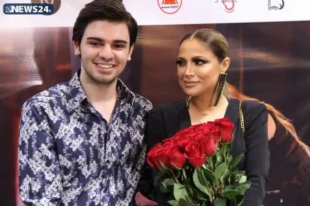 Nigar Camalın Mədət Quliyevin oğlunu çəkdiyi klipi - – VİDEO