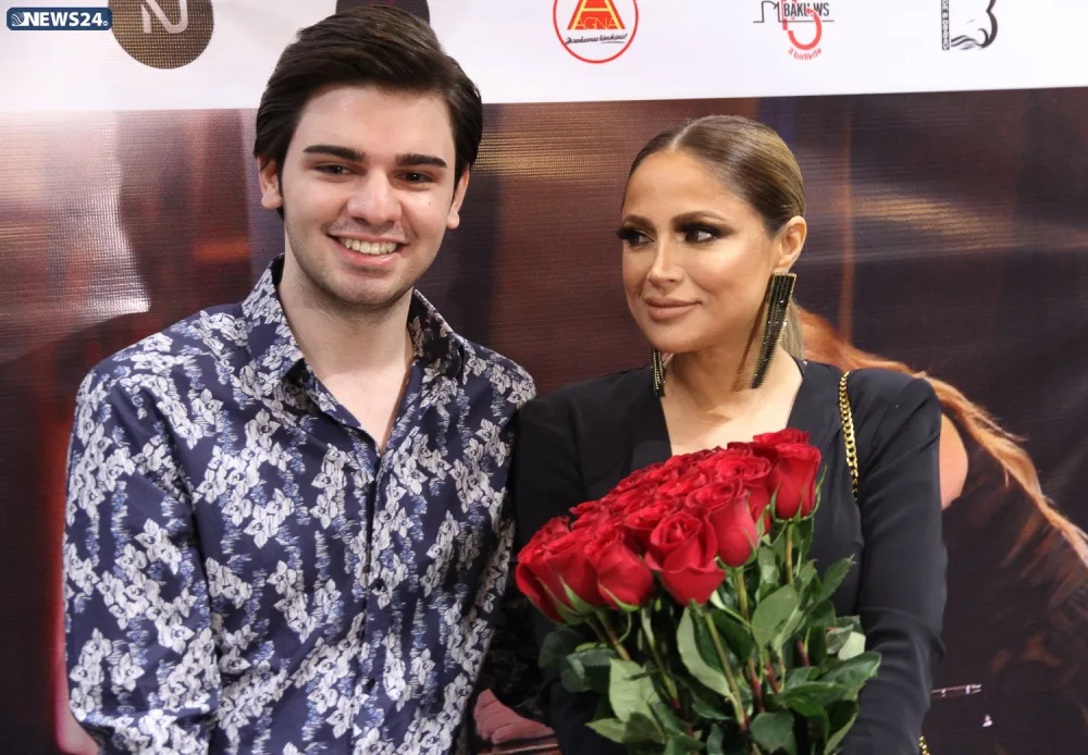 Nigar Camalın Mədət Quliyevin oğlunu çəkdiyi klipi - – VİDEO