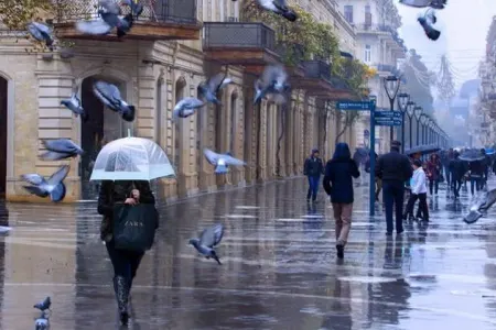 Bayram günü Bakıda yağış yağacaq