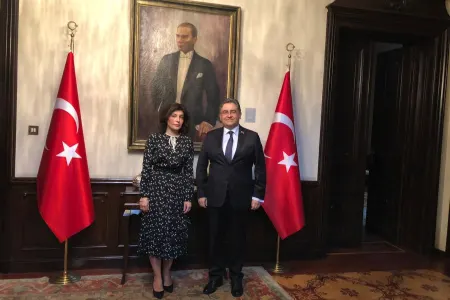 Günay Əfəndiyeva Qazaxıstan və Türkiyə Respublikasının səfirləri ilə görüşüb