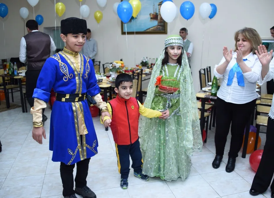 Heydər Əliyev Fondu qayğıya ehtiyacı olan uşaqlara Novruz şənlikləri keçirib