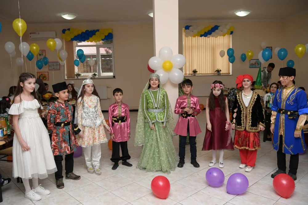 Heydər Əliyev Fondu qayğıya ehtiyacı olan uşaqlara Novruz şənlikləri keçirib
