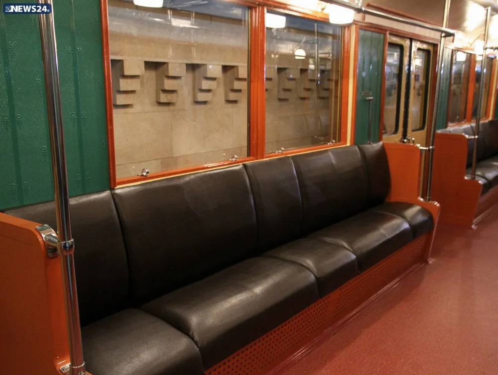 Bakı metrosunda retro qatarlar - FOTOSESSİYA - VİDEO