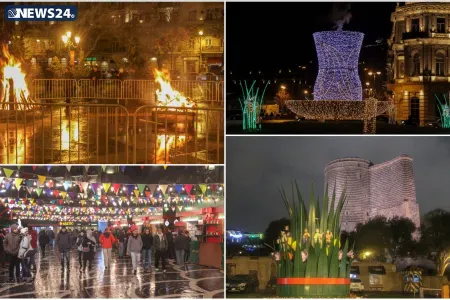 Bakıda Novruz həyəcanı - FOTO - VİDEO