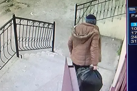 Bakıda şok hadisə - Zibil qabı oğurlandı - VİDEO