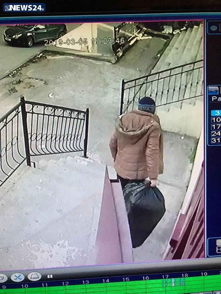 Bakıda şok hadisə - Zibil qabı oğurlandı - VİDEO