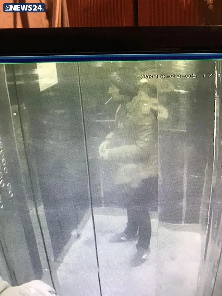 Bakıda şok hadisə - Zibil qabı oğurlandı - VİDEO