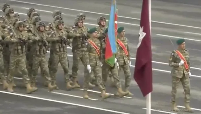 Azərbaycan hərbçiləri Pakistanda hərbi paradda - FOTO- VİDEO