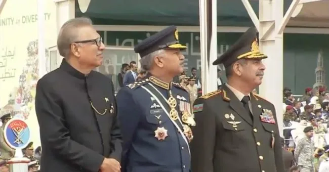 Azərbaycan hərbçiləri Pakistanda hərbi paradda - FOTO- VİDEO