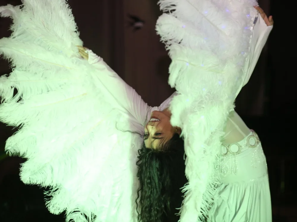 250 nəfərlik mədəniyyət evində 600 nəfərlik konsert - FOTO