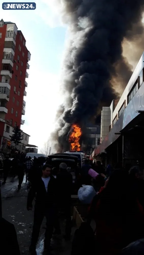 "Diqlas" yanır - FOTO - VİDEO