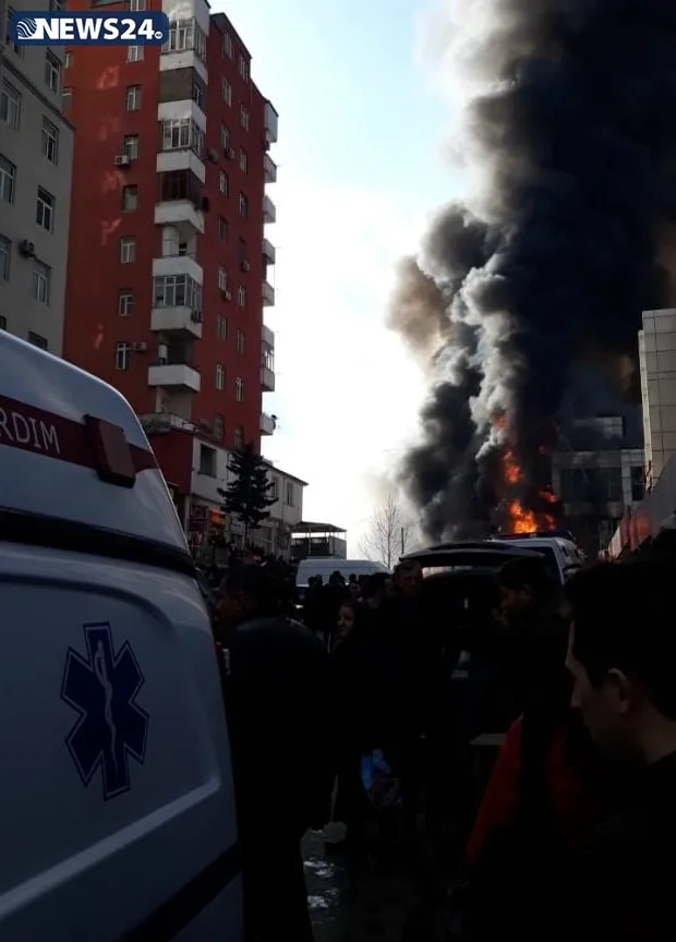 "Diqlas" yanır - FOTO - VİDEO