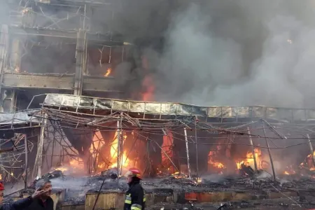 "Diqlas"da baş verən yanğına helikopter cəlb olunub - VİDEO