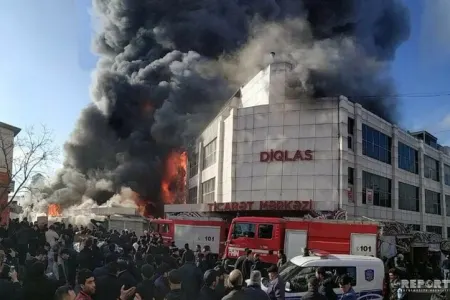 “Diqlas”dakı yanğına 3 helikopter cəlb olundu