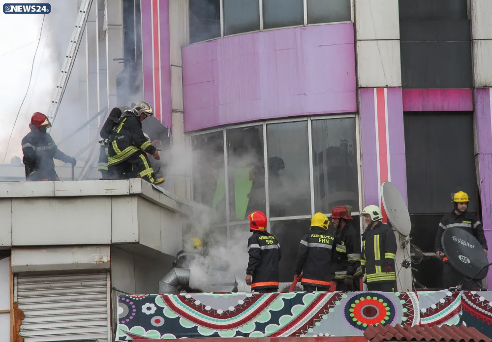 “Diqlas”ın yanğınından zərərçəkənlər, dəhşətli tüstü, helikopter səsi... - Bir də yanğından borclu çıxanlar.... – REPORTAJ – FOTOLAR - VİDEO