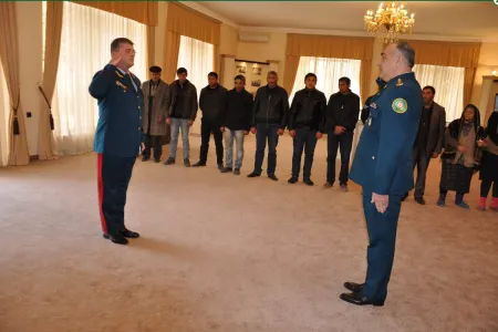 DSX-nin hərbi hissələrində şəhid olan qəhrəman sərhədçilər anılıb