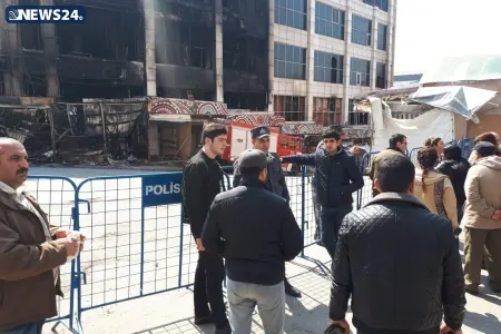 "Diqlas" yanğını yaxınlıqda yaşayan sakinləri çətin vəziyyətə salıb