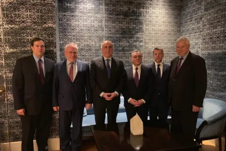 Azərbaycan və Ermənistan xarici işlər nazirləri görüşdülər - – FOTO