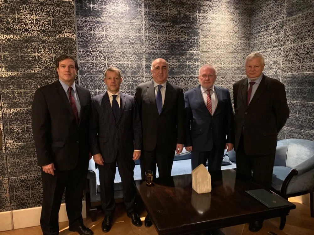 Azərbaycan və Ermənistan xarici işlər nazirləri görüşdülər - – FOTO