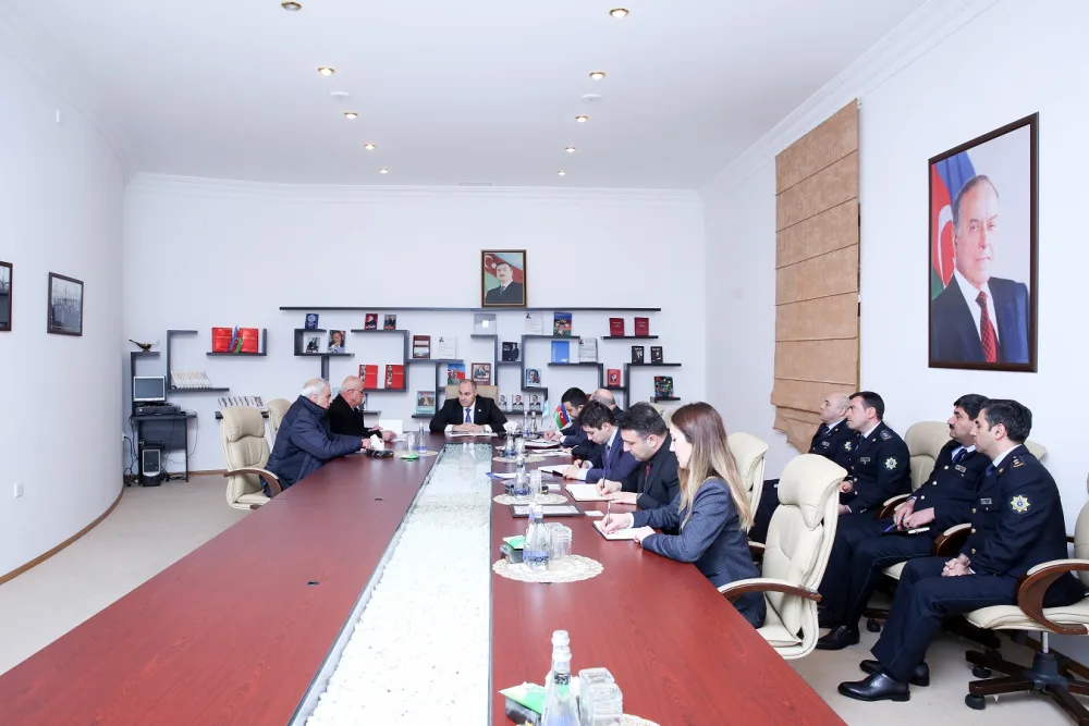 DGK sədri Göyçay şəhərində vətəndaşları qəbul edib - FOTO