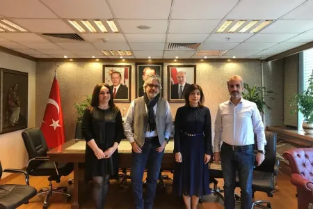 Günay Əfəndiyeva İstanbulda bir sıra görüşlər keçirib - FOTO