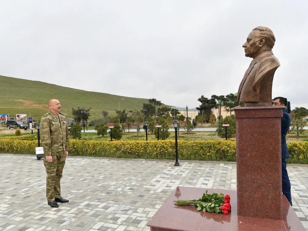 Prezident İlham Əliyev N saylı hərbi hissədə olub - YENİLƏNİB - FOTOLAR