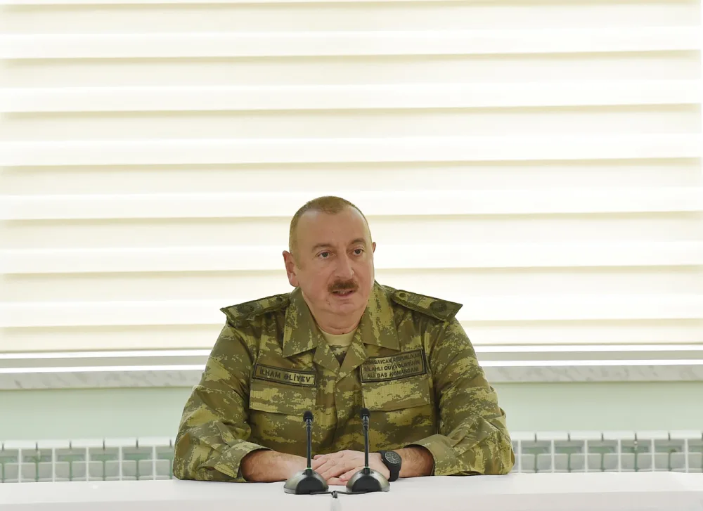 Prezident İlham Əliyev N saylı hərbi hissədə olub - YENİLƏNİB - FOTOLAR