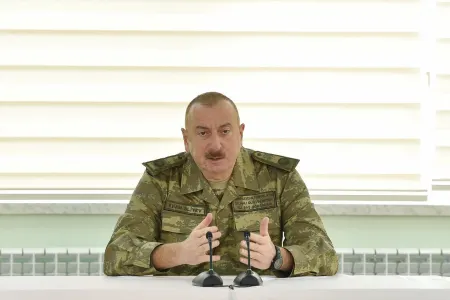 Prezident: Aprel döyüşləri zamanı mülki vətəndaşlarımız qəhrəmanlıq göstərib