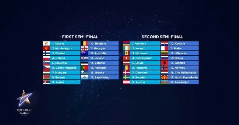 Azərbaycan "Eurovision 2019" - un II yarımfinalında Ermənistanla yarışacaq - FOTO - VİDEO