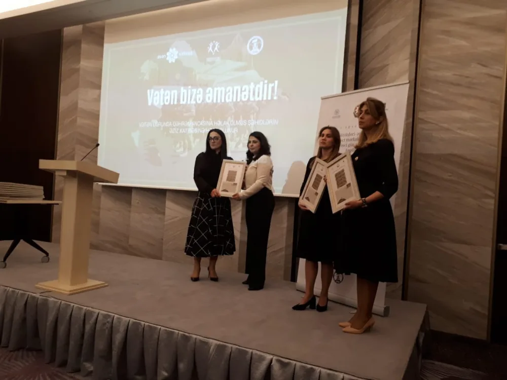 "Vətən bizə əmanətdir" bədii kompozisiyası təqdim olunub - FOTO