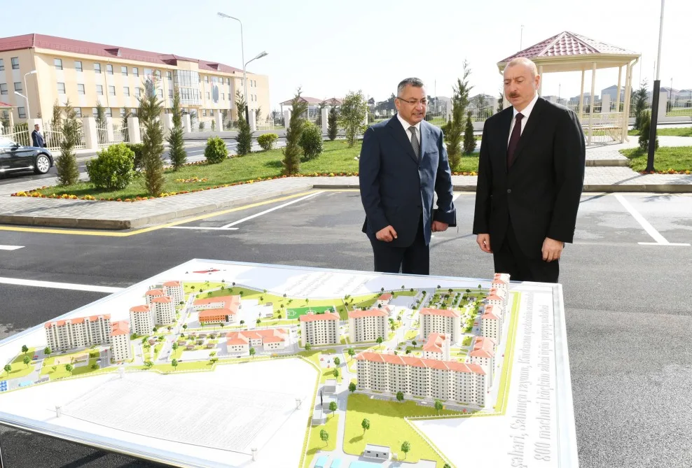 Prezident İlham Əliyev Kürdəxanıda açılışda iştirak edib - YENİLƏNİB - FOTOLAR