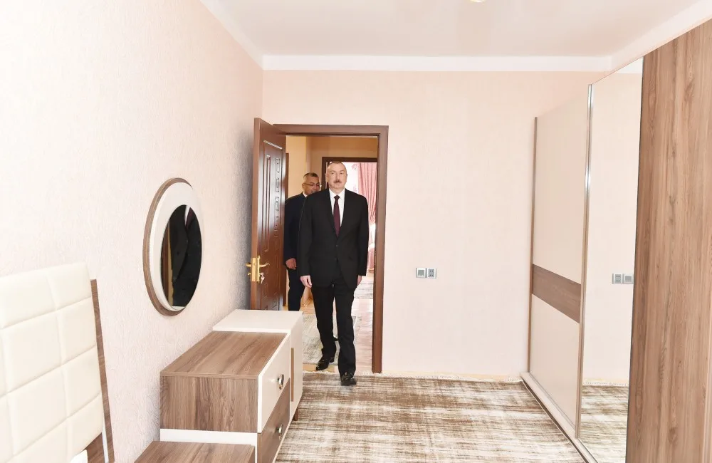 Prezident İlham Əliyev Kürdəxanıda açılışda iştirak edib - YENİLƏNİB - FOTOLAR