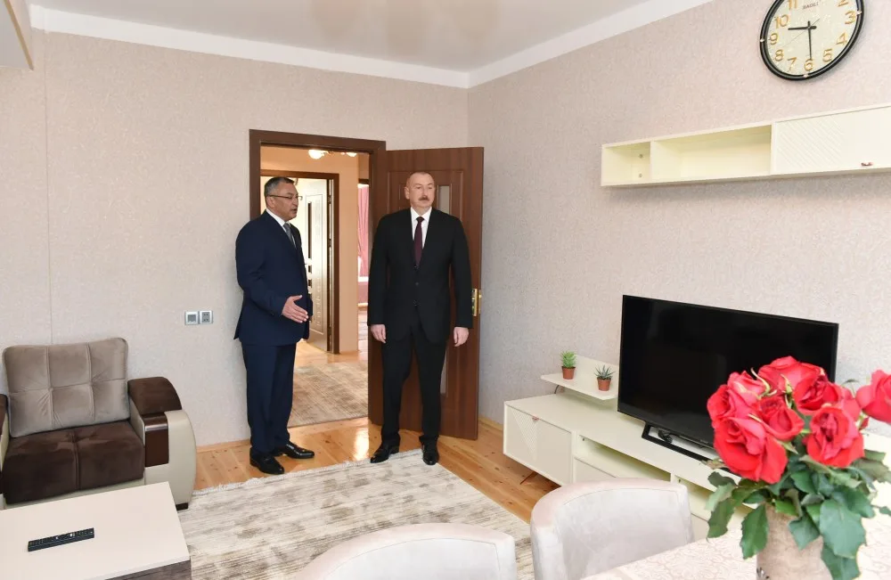 Prezident İlham Əliyev Kürdəxanıda açılışda iştirak edib - YENİLƏNİB - FOTOLAR