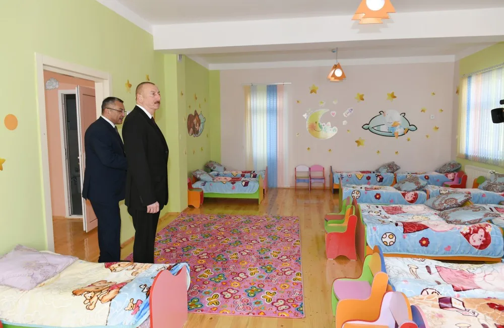 Prezident İlham Əliyev Kürdəxanıda açılışda iştirak edib - YENİLƏNİB - FOTOLAR