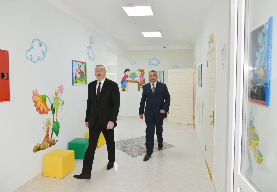 Prezident İlham Əliyev Kürdəxanıda açılışda iştirak edib - YENİLƏNİB - FOTOLAR