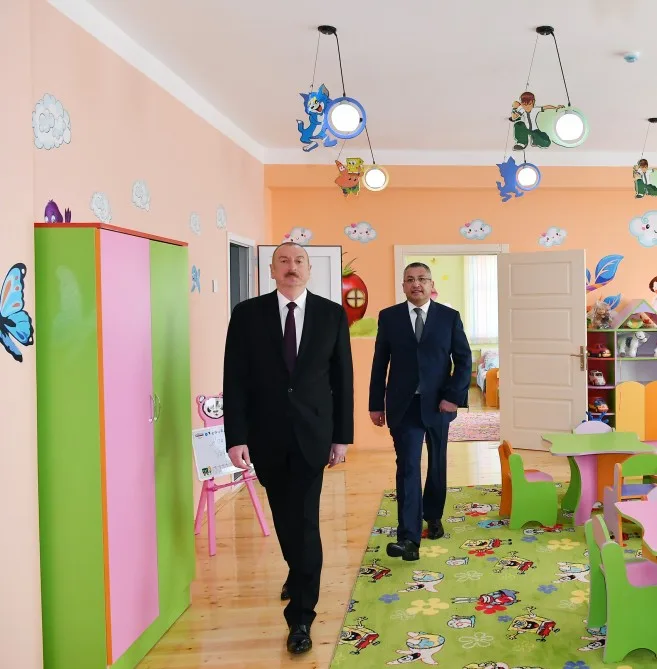 Prezident İlham Əliyev Kürdəxanıda açılışda iştirak edib - YENİLƏNİB - FOTOLAR