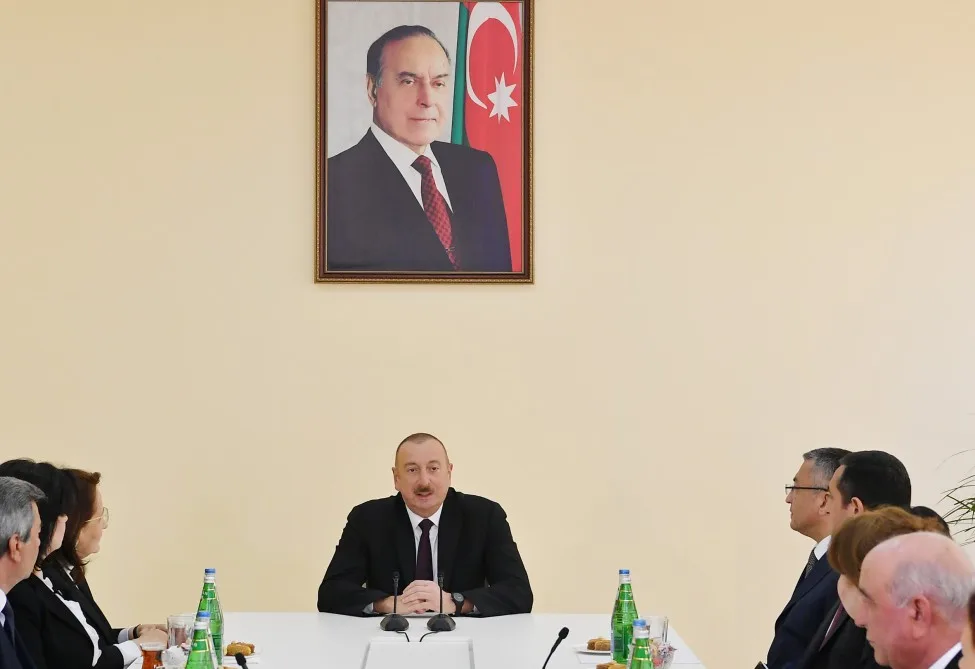 Prezident İlham Əliyev Kürdəxanıda açılışda iştirak edib - YENİLƏNİB - FOTOLAR