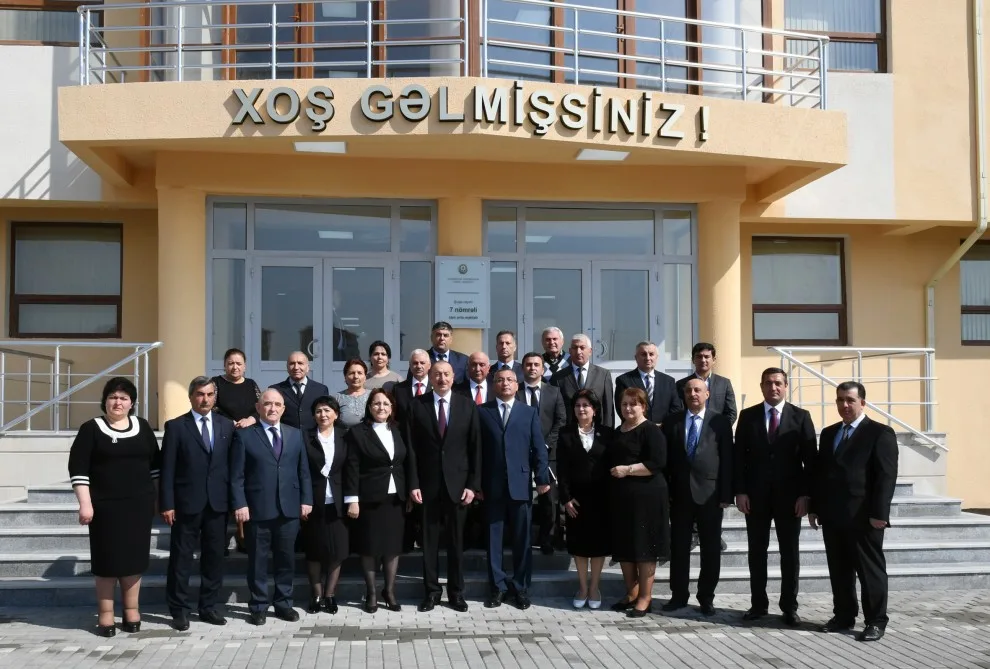 Prezident İlham Əliyev Kürdəxanıda açılışda iştirak edib - YENİLƏNİB - FOTOLAR