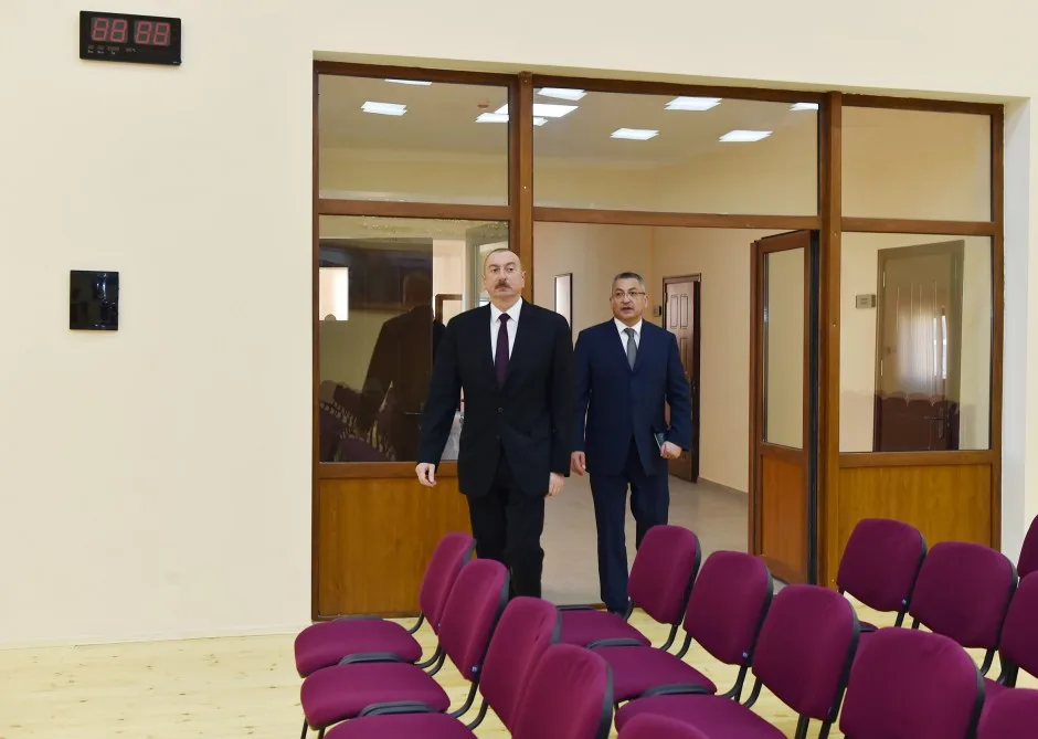 Prezident İlham Əliyev Kürdəxanıda açılışda iştirak edib - YENİLƏNİB - FOTOLAR