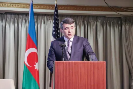 Çikaqoda birinci İllinoys-Azərbaycan kənd təsərrüfatı forumu keçirilib - FOTO