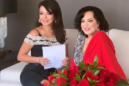 Ülviyyə Mahmudova Türkan Şorayla bir arada - FOTO - VİDEO