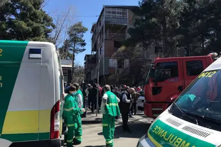 Yaşayış binasında partlayış baş verib - 8 NƏFƏR YARALANIB