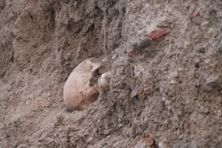 Torpaq sürüşdü, ortaya qorxunc görüntü çıxdı - FOTO