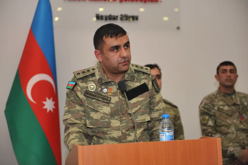 BMU-da Aprel döyüşlərinin üçüncü ildönümü qeyd olunub