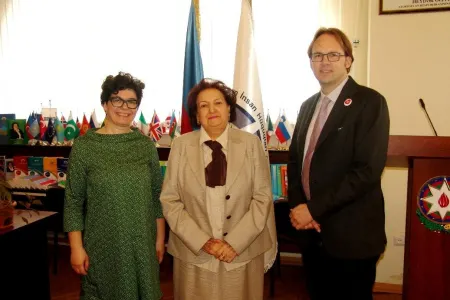 Elmira Süleymanova Avropa Şurasının nümayəndələrini qəbul edib