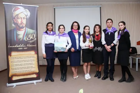 “Nəsimi ili” ilə bağlı məktəblər arasında bilik yarışması keçirilib