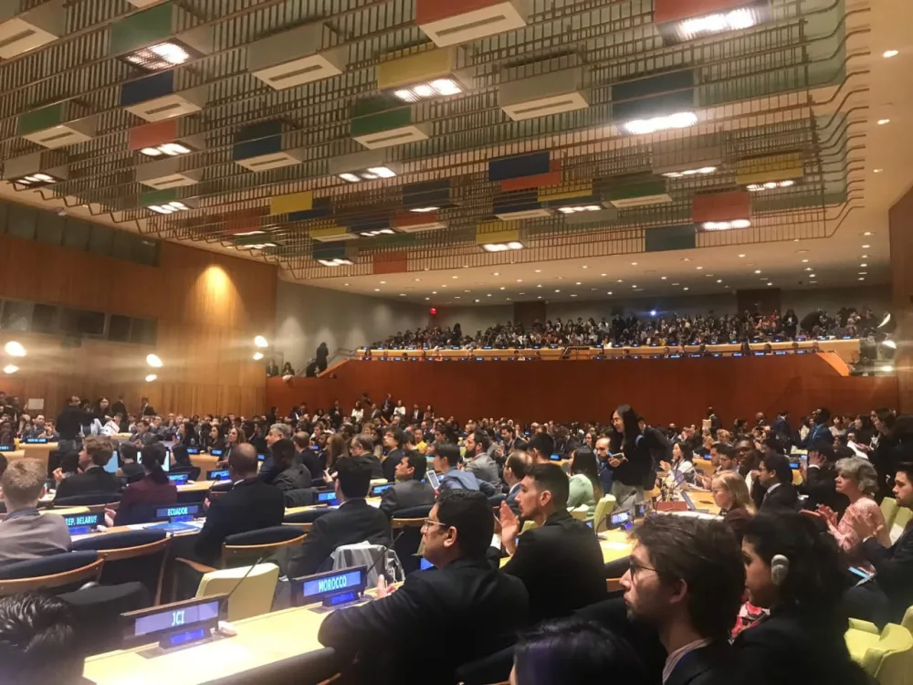 Azad Rəhimov BMT-də gənclərin məşğulluğu ilə bağlı təklif verdi - FOTO