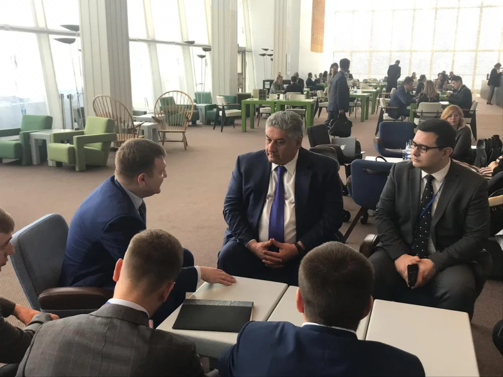 Azad Rəhimov BMT-də gənclərin məşğulluğu ilə bağlı təklif verdi - FOTO