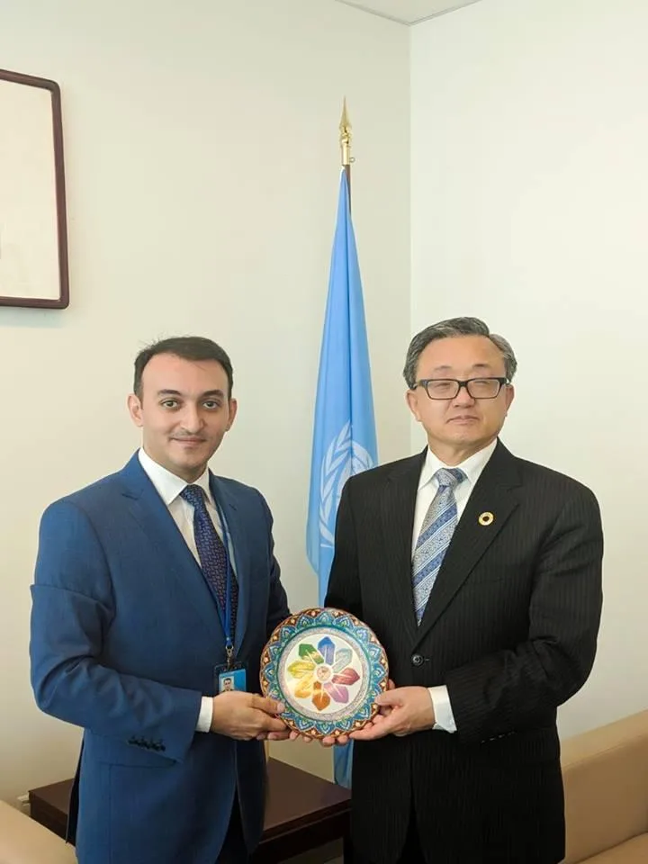 Dövlət Agentliyinin nümayəndə heyəti Nyu-Yorkda səfərdədir - FOTO